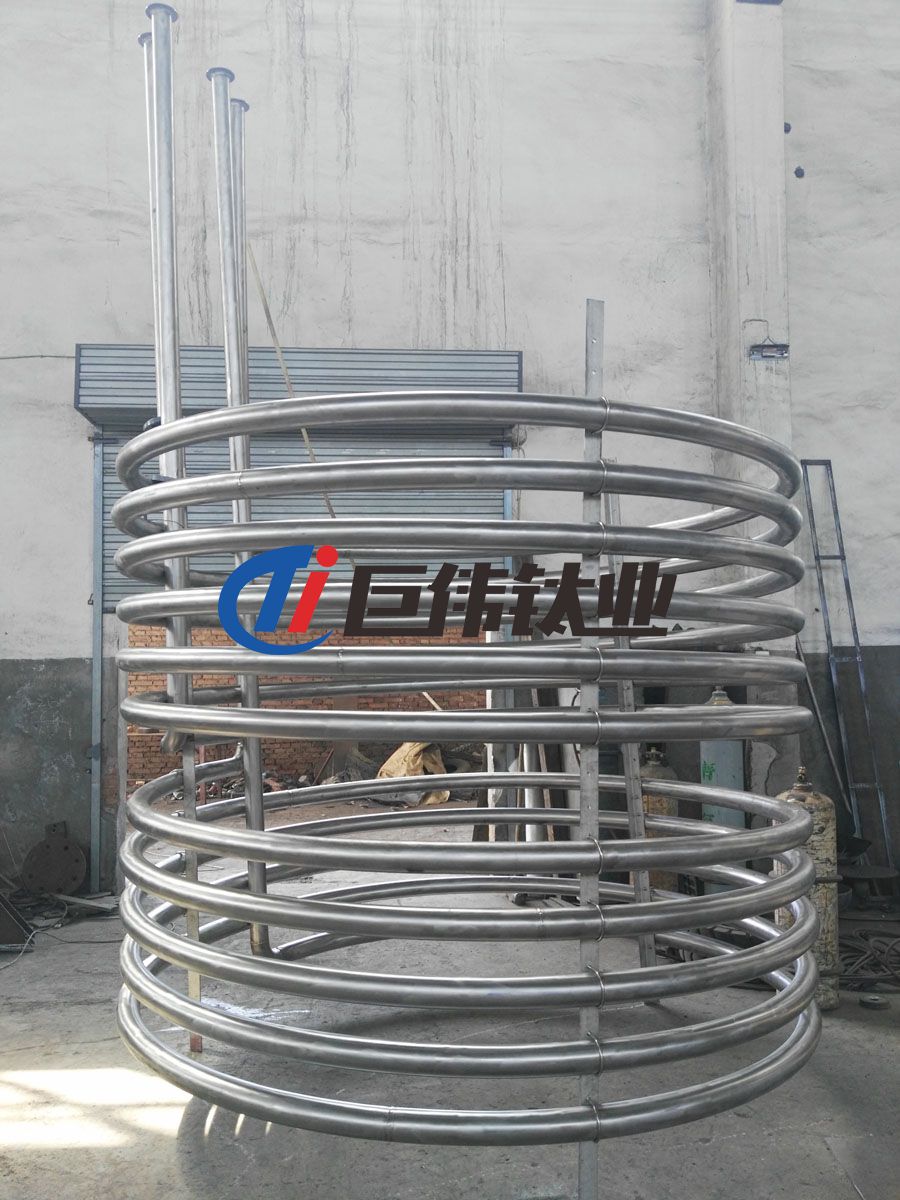 新型鈦盤管裝置在化工換熱領(lǐng)域的應用 新型鈦盤管裝置在化工換熱領(lǐng)域的應用